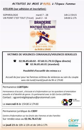 Lire la suite à propos de l’article En avril avec Steredenn