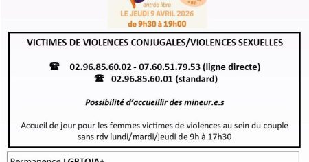 Activités du mois d'avril à l'Espace Femmes recto